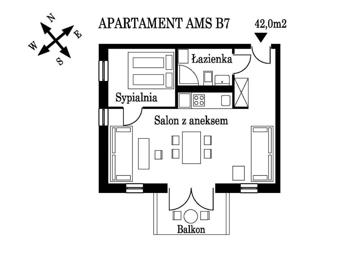 Apartament Ams B7 Ревал Екстериор снимка
